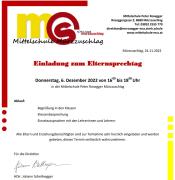 Elternsprechtag